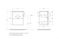 Тумба с раковиной подвесная BelBagno UNO-MINI 50 Голубой Матовый, раковина BB-8099-3-50 2045598433