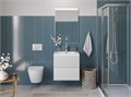 Тумба с раковиной подвесная BelBagno UNO 70 Bianco Opaco, раковина BB-8099-70 869322323