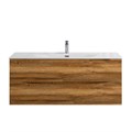 Тумба с раковиной подвесная BelBagno MARINO-CER-N 120 Rovere Rustico, раковина белая 1079299374