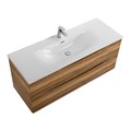 Тумба с раковиной подвесная BelBagno MARINO-CER-N 120 Rovere Rustico, раковина белая 1079299374