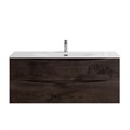 Тумба с раковиной подвесная BelBagno MARINO-CER-N 120 Rovere Nature Grigio, раковина белая 01409194384