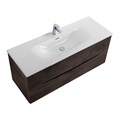 Тумба с раковиной подвесная BelBagno MARINO-CER-N 120 Rovere Nature Grigio, раковина белая 01409194384