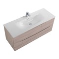 Тумба с раковиной подвесная BelBagno MARINO-CER-N 120 Rovere Grigio, раковина белая 0924451622