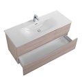Тумба с раковиной подвесная BelBagno MARINO-CER-N 120 Rovere Grigio, раковина белая 0924451622
