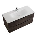 Тумба с раковиной подвесная BelBagno MARINO-CER-N 100 Rovere Nature Grigio, раковина BB-8099-100 0726345573
