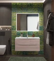 Тумба с раковиной подвесная BelBagno MARINO-CER-N 100 Rovere Grigio, раковина BB-8099-100 2065801005
