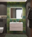 Тумба с раковиной подвесная BelBagno MARINO-CER-N 90 Rovere Grigio, раковина белая 1490480316