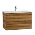 Тумба с раковиной подвесная BelBagno MARINO-CER-N 80 Rovere Rustico, раковина белая 2121779223