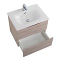 Тумба с раковиной подвесная BelBagno MARINO-CER-N 70 Rovere Grigio, раковина белая 0931065890