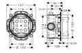 01800180 HG скрытая часть ibox universal 01800180
