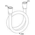 Душевой шланг KLUDI SUPARAFLEX 1600 мм, хром (6107205-00) 6107205-00