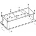 HALL монтажный комплект для ванны 170х75 Z.RU93.0.277.0