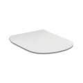 T3527V1 TESI Silk White (Белый шёлк)  Тонкое сидение и крышка для унитазов T0082,T0087,T0083,T0077,T0075,T0079,T3503,T0078, с функцией плавного закр. T3527V1