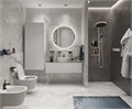 15380700 RainSelect Термостат для скрытой установки 2 функции, матовый белый 15380700