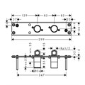 26840180 Rainfinity Скрытая часть Showerpipe 360 26840180
