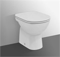 T481301 I life A Ультратонкое сидение и крышка для унитаза с функцией плавного закрытия, дюропласт, с функцией fast fix (легкосъемное) T481301