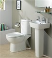 T427301 TEMPO Снят с производства Бачок для унитаза, нижняя подводка, с механизмом смыва FRENCH, двойной смыв 4,5/2,5 л, с крепежом T427301