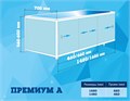 Экран для ванны Метакам Premium Collection 1,68 алюминиевый карска, Мятная история/Композиция (CS00066356) CS00066356