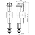 WC5520 Арматура нижняя 1/2" латунь (30шт) WC5520