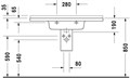 STARСK 3 раковина 105 cm, без крепления 0304100000