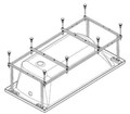 ФИДЖИ монтажный комплект для ванны 150х75 1.WH50.1.603