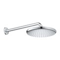 Набор GROHE Tempesta: верх душ 250 с душ кроншт 380 мм (26668000), смесит BauEdge (29079001), набор с руч душем, излив для ванны 170 мм, хром 1000190