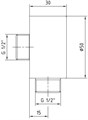 MINIMAL шланговое подсоединение 102126634EX