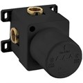102167105C1EX-K + 102166102C1EX TIERA смеситель для душа (внешняя часть) матовый черный + скрытая часть матовый черный 102167105C1EX-K+102166102C1EX
