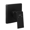 102167105C1EX-K + 102166102C1EX TIERA смеситель для душа (внешняя часть) матовый черный + скрытая часть матовый черный 102167105C1EX-K+102166102C1EX
