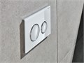Смывная клавиша Geberit Omega20 для двойного смыва к 111.003/030/060 белый/глянцевый хром 115.085.KJ.1
