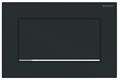115.893.14.1 Смывная клавиша Geberit Sigma30, смыв/стоп, с креплением на винтах: черный матовый лак, легко чистящееся покрытие, глянцевый хром 115.893.14.1