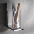 KEUCO EDITION 400 Держатель стакана, в комплекте с хрустальным стаканом, хром 11550019000