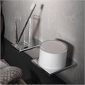 KEUCO EDITION 400 Держатель стакана, в комплекте с хрустальным стаканом, хром 11550019000