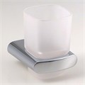 KEUCO ELEGANCE Держатель стакана, в комплекте с хрустальным матовым стаканом, хром 11650019000