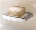 KEUCO ELEGANCE Полочка для мыла, в комплекте с хрустальной мыльницей, хром 11655019000