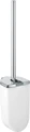 Ершик для унитаза Keuco ELEGANCE 11664010100 в комплекте с пластиковой колбой, металлической крышкой и запасной головкой ершика, подвесной 11664010100