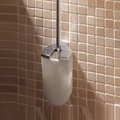 Ершик для унитаза Keuco ELEGANCE 11664010100 в комплекте с пластиковой колбой, металлической крышкой и запасной головкой ершика, подвесной 11664010100