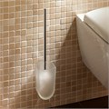 KEUCO ELEGANCE Туалетный гарнитур, настенный, с хрустальной матовой колбой, хром 11669019000