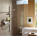13102400 HG ShowerTablet 350 термостатический смеситель для душа белый/хром 13102400