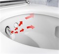 AquaClean Mera Comfort подвесной унитаз-биде, белый 146.210.11.1
