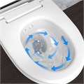 146.214.21.1 Подвесной унитаз-биде Geberit AquaClean Mera Comfort: Глянцевый хром 146.214.21.1