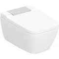 Подвесной унитаз-биде Geberit AquaClean Sela Square, хром 146.250.21.1