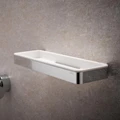 Корзинка для душа из 2-х частей хром/белый 14958010051 14958010051