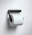 Держатель для туалетной бумаги Keuco PLAN 14962370000 открытый, латунь, черный (RAL 9011) 14962370000
