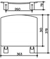 Cкладное сиденье KEUCO PLAN, 14980010051, хром/белый (RAL 9010) 14980010051
