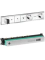 15356400S Set HG RainSelect термостатический смеситель для душа (15356400+15311180) белый/хром 15356400S