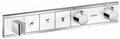 15356400S Set HG RainSelect термостатический смеситель для душа (15356400+15311180) белый/хром 15356400S