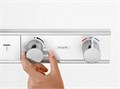 15357000S Set HG RainSelect термостатический смеситель для душа (15357000+15312180) 15357000S