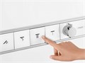 15357000S Set HG RainSelect термостатический смеситель для душа (15357000+15312180) 15357000S