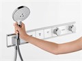 15357000S Set HG RainSelect термостатический смеситель для душа (15357000+15312180) 15357000S
